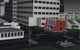 Dacota 3D : première version de la maquette urbaine